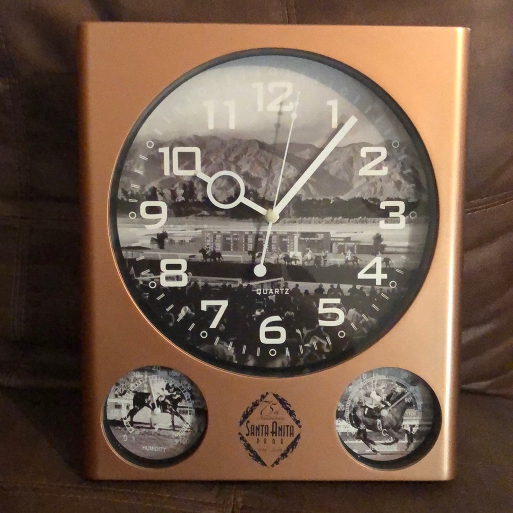 Copper Wall Clock